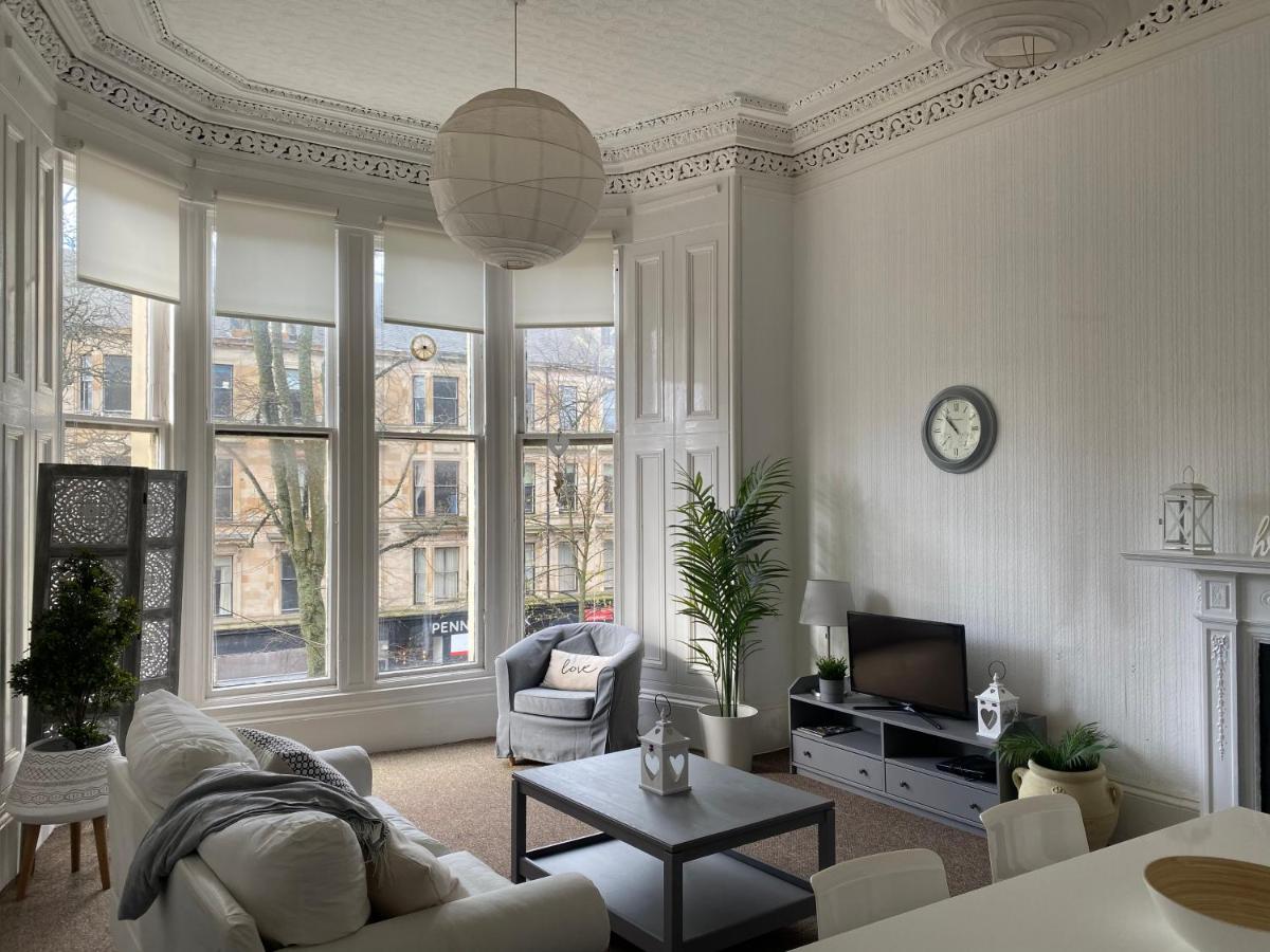 Captivating Apartment In Glasgow Westend Uk Exterior foto